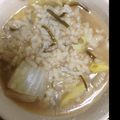 LYママ's cooksnap of when they made 塩昆布だけ☆白菜おじや.