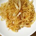 ayafuyu's cooksnap of when they made たまには醤油味の焼きそば(･v-●)♬♫.