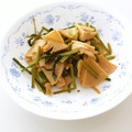 chiroxine's cooksnap of when they made 筍とかぶの葉で簡単副菜～♪.