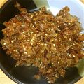 ちゆっ's cooksnap of when they made だし汁後の昆布と鰹節で佃煮！.