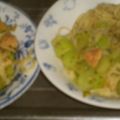 toshiebaba's cooksnap of when they made セロリと鶏むね肉のクレソルパスタ.