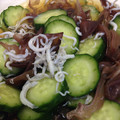 カメ姫☆'s cooksnap of when they made きくらげ・しらす・きゅうりの酢の物.