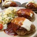 FUKINO's cooksnap of when they made チーズin&onハンバーグ.