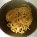 ハムッチョ's cooksnap of when they made れんこんのきんぴら.