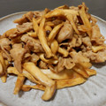 あずちもも's cooksnap of when they made ポークとエリンギの☆オイスターソース炒め.