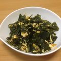 ろじこま's cooksnap of when they made ヘルシー！パパッと生わかめの卵とじ.