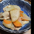 ちょさ's cooksnap of when they made 簡単、すぐできる!!豚肉と大根の煮物.