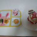 kaou's cooksnap of when they made 1歳のお誕生日★ワンワンうーたんプレート.
