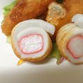 かりあん's cooksnap of when they made ヘルシー！ちくわのかにかま巻き.