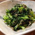 sora＊iro's cooksnap of when they made 大根葉とちりめんのさっと炒め.