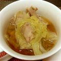 ひかろよきこ's cooksnap of when they made キャベツと豚バラ肉のさっと煮 もつ鍋 風.