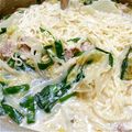 uco27th's cooksnap of when they made こってり豚骨豆乳なべ.