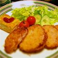 mooooooog's cooksnap of when they made 衣まで美味しい♪我が家のハムカツ.
