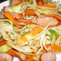 お魚キッチン's cooksnap of when they made ☆５分簡単納豆のたれ野菜炒め☆.