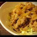 ウーーコ's cooksnap of when they made ボリューム♪豚マヨ丼.