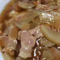 ちゃもはむ's cooksnap of when they made とろ～り☆大根とベーコンのあんかけご飯.