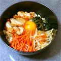 チャンゆうき's cooksnap of when they made フライパンでビビンバ！ ビビンバ丼にも！.