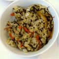 フルーチェ☆あや's cooksnap of when they made ひじきの煮物が残ったら・・・ひじきご飯♪.