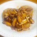 kaykelly's cooksnap of when they made 大根ステーキ＊きのこ赤ワインソース♪.