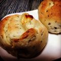 Makikokoca's cooksnap of when they made バジルチーズベーグル.
