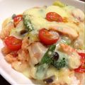 スージー。's cooksnap of when they made ★簡単リメイク★シチューがドリアに変身.