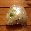 いつも食べてたい's cooksnap of when they made 朝から満足アボカドおにぎり.