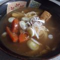 あらすか's cooksnap of when they made リメイク☆お月見カレーうどん.