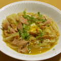 もんしゅしゅ's cooksnap of when they made 大根とベーコンの卵とじ.