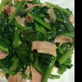 ゆーちゃんまマ's cooksnap of when they made ほうれん草ベーコン炒め.