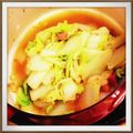 masabagel's cooksnap of when they made ササッと簡単、白菜べーコン炒め♪.