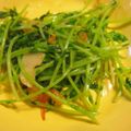 クックあこ's cooksnap of when they made 豆苗と干し海老☆にんにく塩炒め.