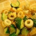 はっちぱっち's cooksnap of when they made きゅうり＆ちくわ　切ってかけるだけ～！.