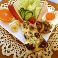 ルリナ's cooksnap of when they made がっつり美味しい♪ミートボールのトースト.