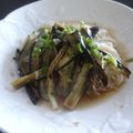スタイリッシュママ's cooksnap of when they made なすの揚げ浸し☆素麺.