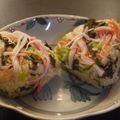スタイリッシュママ's cooksnap of when they made カニカマで彩りおにぎり.