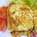たまね's cooksnap of when they made 甘くない＊チーズフレンチトースト.