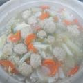 夢みる金魚's cooksnap of when they made 簡単美味！話題の塩鍋を自家製鶏だんごで。.