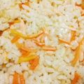 rencon03's cooksnap of when they made 塩鮭とニンジンの炊き込みご飯.