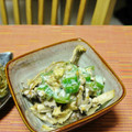 どんぴんたん's cooksnap of when they made オクラ&きのこのマヨ・かつお醤油和え.