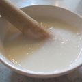チョコチョコかえる's cooksnap of when they made 離乳食 初期 初めての10倍粥.