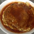 meguKum's cooksnap of when they made ☆我が家のふわふわカニ玉☆.