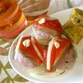 2児ママみきてぃ's cooksnap of when they made サーモンとチーズの五穀米手毬寿司.