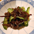 reitry's cooksnap of when they made きくらげときゅうりの中華風酢の物.