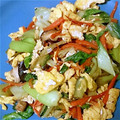 もももん27's cooksnap of when they made 青梗菜卵炒め.