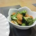 主夫のツジさん's cooksnap of when they made 簡単温野菜　♪にんじん＆ブロッコリー♪.