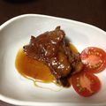 聞き耳's cooksnap of when they made スペアリブのマーマレード煮.