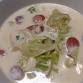 ブりゃん's cooksnap of when they made レタスのミルクチーズ煮.