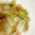 ぴぴぽぽぱ's cooksnap of when they made 白菜とベーコンの炒め物.
