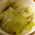向日葵くっく's cooksnap of when they made ルクエで野菜ごろごろロールキャベツ.