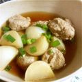 チビ太のおでん's cooksnap of when they made カブとサンマつみれ団子の煮物.